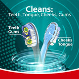 Colgate 360 Floss Tip Sonic Power Toothbrush, Soft, 2 Count