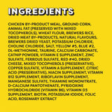 TEMPTATIONS Mix-Ups Cat Treats, Chicken, Cheddar, Catnip, 180g Pouch (10 Pack)