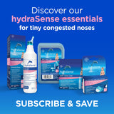 HydraSense Protective Filters for Nasal Aspirator, Baby Nasal Care, Single-Use, 40 Count