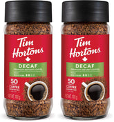 Tim Hortons Decaf Instant Coffee, 100g Jar (Pack of 2)