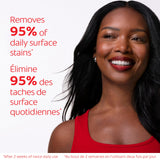 Colgate Optic White Stain Fighter Stain Removal Toothpaste, Clean Mint Paste, 90 mL