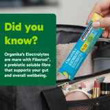 Organika Canadian-Made Electrolytes Powder with Vitamin C & Prebiotic Fibre - Sugar-Free Hydration Drink Mix - Classic Lemonade - 20 Single-Serve Sachets x 3.5g
