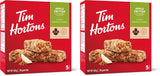 Tim Hortons Apple Fritter Granola Bars, Peanut Free, 5 Count, Imported from Canada) (Pack of 2)