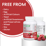GlucoNOW FAST Glucose Chews, 4g Sugar, Raspberry Flavour - 50 chewable tablets