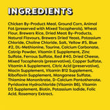 TEMPTATIONS Mix-Ups Adult Cat Treats Chicken, Catnip & Cheese Flavour, 850g Tub (Pack of 2)