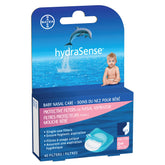 HydraSense Protective Filters for Nasal Aspirator, Baby Nasal Care, Single-Use, 40 Count