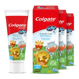 Colgate My First Infant & Toddler Fluoride-Free Toothpaste, Age 0-2, 40 mL - 3 Pack, Amazon Exclusive