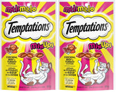 TEMPTATIONS Mix-Ups Cat Treats, Chicken & Beef & Turkey, 85g Pouch (24 Pack)