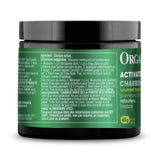 Organika Canadian-Made Activated Charcoal Powder- Food Grade, Detox Support, Teeth Whitening, Face Wash- 40g