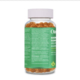 Organika Magnesium Gummies with Zinc & Calcium – Muscle Function, Bone & Heart Health Support, Stress & Energy Metabolism – Easy to Chew, Natural Orange Flavour - 90 gummies