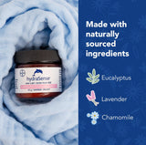 hydraSense Baby Care Soothing Rub – Gently Soothes & Comforts, Petrolatum-free, Non-irritating, Made with Naturally Sourced Ingredients Eucalyptus, Lavender & Chamomile, Pediatrician Tested (2x43g)