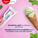 Colgate Sensitive Toothpaste for Sensitive Teeth, 1 Pack, Anticavity Toothpaste with Fluoride and Potassium Nitrate, Helps Prevent Bad Breath, Cavities, and Tartar Buildup, Spearmint, 72 mL