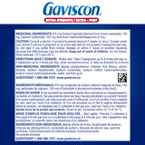 Gaviscon Liquid Extra Strength Antacid - 340 ml - Antacid Liquid for Day and Night Heartburn Relief, Acid Reflux and GERD Relief, Fruit Blend - Free of Aluminum, Lactose and Gluten