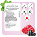 Ricola Berry Medley Herbal Cough Drops with Swiss Alpine Herbs and Low Menthol for Everyday Throat and Voice Care - 45 Count - Throat Lozenges with Low Sugar