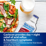 Gaviscon Liquid Regular Strength Antacid - 340 ml - Antacid Liquid for Day and Night Heartburn Relief, Acid Reflux and GERD Relief, Fruit Blend - Free of Aluminum, Lactose and Gluten