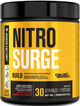 Nitrosurge Build Pre Workout - PreWorkout Powder w/Con-Cret Creatine HCL, Beta Alanine, & L-Citrulline for Increased Energy, Focus, & Muscle Growth - 30 Servings, Cherry Limeade