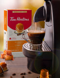 Tim Hortons Caramel Espresso Capsules, Nespresso Original Line Compatible Capsules, 10 Count