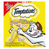 Temptations Creamy Puree Adult Lickable Cat Treats with Chicken Multi Pack, 24 Pouches, 288g