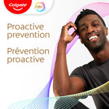 Colgate Total Active Prevention Plus Deep Clean Toothpaste, Anticavity Fluoride Toothpaste, Helps Clean Hard-to-Reach Areas and Freshens Breath, Mint, 3 Pack, 70 mL