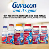 Gaviscon Max Relief Tablets - 100 Count - Chewable Foaming Antacid Tablets for Day and Night Heartburn Relief, Acid Reflux and GERD Relief, Berry Blend - Free of Aluminum, Lactose and Gluten