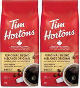 Tim Hortons Original Coffee, Fine Grind Bag, Medium Roast, 300g (Pack of 2)
