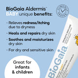 BioGaia Aldermis Baby | Shea Butter + Probiotics + Natural Oils for Skincare | Ointment 23g | For dry and sensitive skin