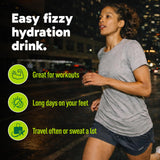 Organika Canadian-Made Electrolytes + Enhanced Collagen - Strawberry Peach Flavour - Sugar-Free Hydration | 5g Protein + 100% of Daily Vitamin C - 360g, 30 Servings