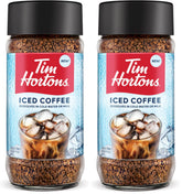 Tim Hortons Instant Iced Coffee, 100g, Dissolves in Cold Water or Milk (Pack of 2)