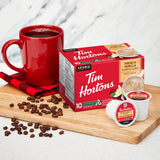 Tim Hortons French Vanilla Cappuccino, Single Serve Keurig K-Cup Pods, 10 Count