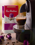 Tim Hortons Dark Lungo Capsules, Nespresso Original Line Compatible Capsules, 100 Count