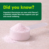 Organika Canadian-Made Electrolytes Powder with Vitamin C & Prebiotic Fibre - Sugar-Free Hydration Drink Mix - Pink Lemonade - 210 g - 60 servings