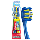 Colgate Kids Full Size Toothbrush (2 Pack) with Extra Soft Bristles for Ages 2 and Up, Toddler Toothbrush Featuring Bluey, Suction Cup for Easy Storage, Gentle for Toddlers