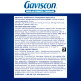 Gaviscon Liquid Regular Strength Antacid - 340 ml - Antacid Liquid for Day and Night Heartburn Relief, Acid Reflux and GERD Relief, Fruit Blend - Free of Aluminum, Lactose and Gluten