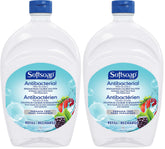 Softsoap Antibacterial Liquid Hand Soap Refill - White Tea and Berry 1.47 Liters - Moisturizing Hand Wash, Savon a Main, Dermatologically Tested, for Soft Smooth Skin (Pack of 2)