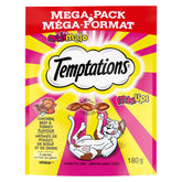 TEMPTATIONS Mix-Ups Cat Treats, Chicken, Turkey, Beef, 180g Pouch (10 Pack)