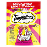 TEMPTATIONS Mix-Ups Cat Treats, Chicken, Turkey, Beef, 180g Pouch (10 Pack)