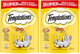 TEMPTATIONS Cat Treats, Tasty Chicken Flavour, 350g (Pack of 2)