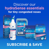 hydraSense Ultra-Gentle Mist Nasal Spray, Baby Nasal Care, 100% Natural Sourced Seawater, Preservative-Free, 210 mL
