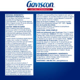 Gaviscon Extra Strength Tablets - 60 Count - Chewable Foaming Antacid Tablets for Day and Night Heartburn Relief, Acid Reflux and GERD Relief, Orange Burst - Free of Aluminum, Lactose and Gluten