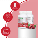 GlucoNOW FAST Glucose Chews, 4g Sugar, Raspberry Flavour - 50 chewable tablets