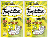 TEMPTATIONS Mix-Ups Cat Treats, Chicken & Catnip & Cheddar, 85g Pouch (24 Pack)