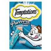 TEMPTATIONS Cat Treats, Adult Creamy Puree Lickables, Tuna, 12g Pouches (44 Pack)