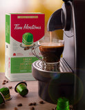 Tim Hortons Decaf Espresso Capsules, Nespresso Original Line Compatible Capsules, 10 Count