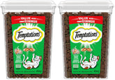 TEMPTATIONS Cat Treats, Seafood Medley Flavour, 454g Tub (Pack of 2)