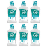 Tom's of Maine Sea Salt Natural Mouthwash, Alcohol Free Mouthwash, 473ml, 6 pack