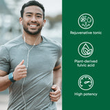 Organika Himalayan Shilajit 500mg (3% Fulvic Acid) – High Potency Rejuvenative Tonic from Plant Based Fulvic Acid to Support Natural Energy, Testosterone, and Vitality – One Capsule per Day – 60vcaps