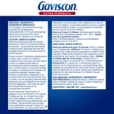 Gaviscon Extra Strength Tablets - 60 Count - Chewable Foaming Antacid Tablets for Day and Night Heartburn Relief, Acid Reflux and GERD relief, Butterscotch - Free of Aluminum, Lactose and Gluten