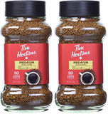 Tim Hortons Medium Roast Instant Coffee, 100% Colombian, 300g Jar (Pack of 2)