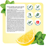 Ricola No Sugar Added Lemon Mint Herbal Cough Drops with Lemon Balm and Low Menthol for Everyday Throat and Voice Care - 180 Count - Throat Lozenges with No Sugar Added