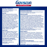 Gaviscon Extra Strength Tablets - 60 Count - Chewable Foaming Antacid Tablets for Day and Night Heartburn Relief, Acid Reflux and GERD relief, Cherry - Free of Aluminum, Lactose and Gluten